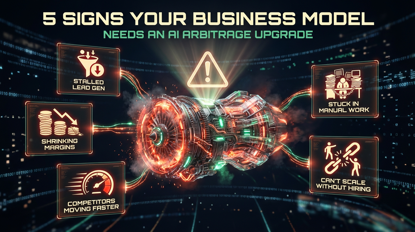 5 Signs Your Business Model Needs an AI Arbitrage Upgrade - Grow AI Agency